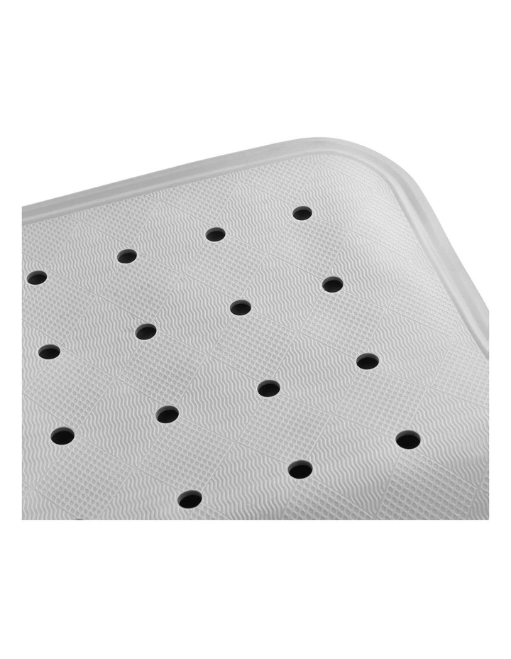 Anti-Slip Grip Shower Mat 70x40cm 2 Pieces in Grey image 3