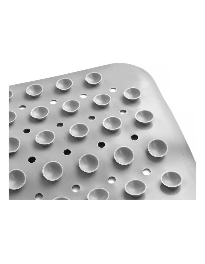 Anti-Slip Grip Shower Mat 70x40cm 2 Pieces in Grey image 5