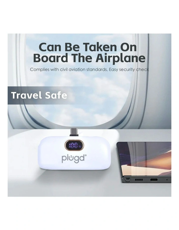 Mini USB-C Fast Charge Power Bank 5000mAh 18.5W image 4