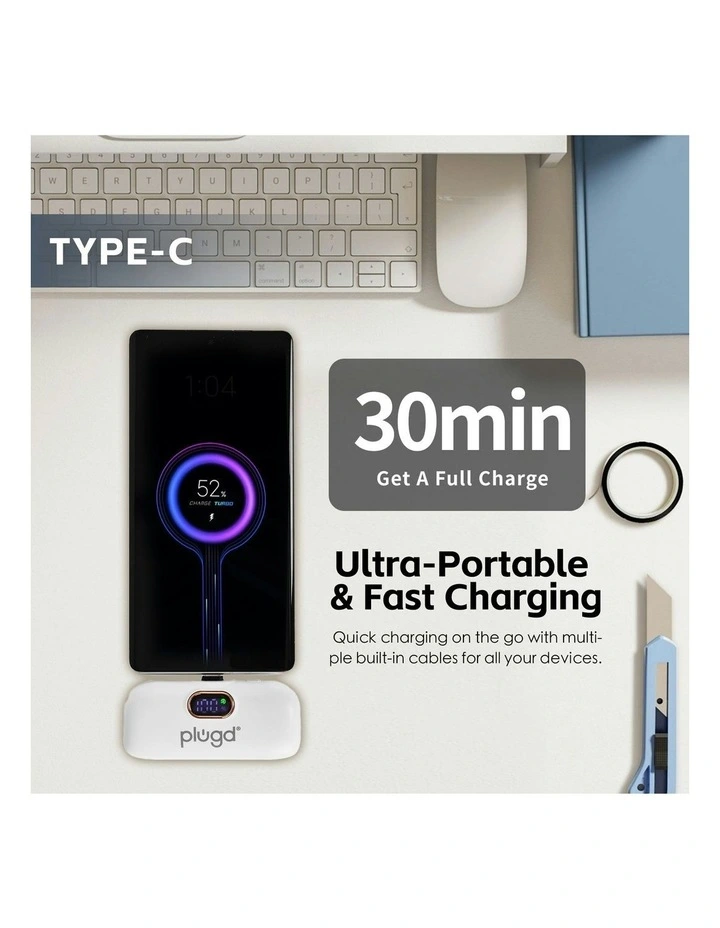 Mini USB-C Fast Charge Power Bank 5000mAh 18.5W image 6