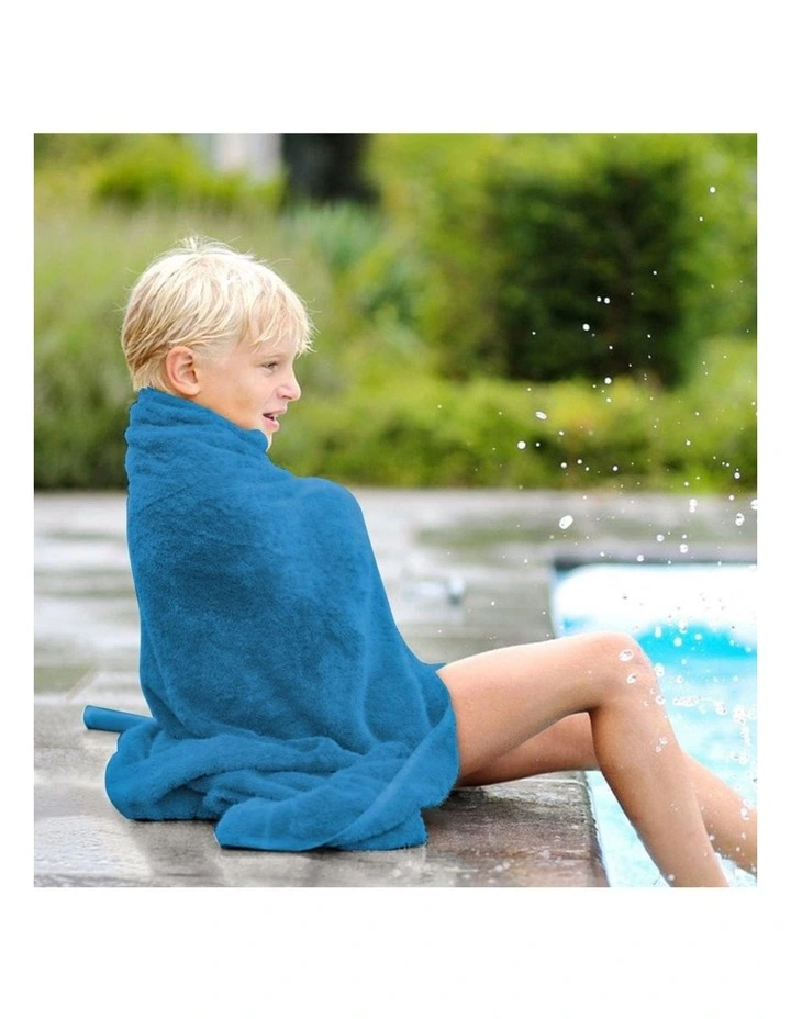 Microfibre Travel Towel in Blue image 6