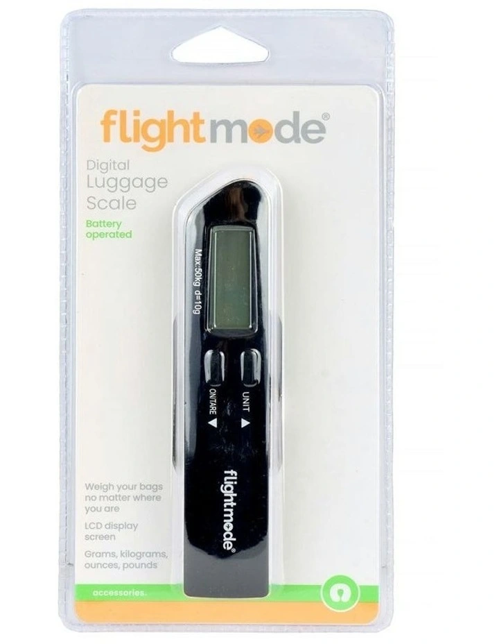 Digital Luggage Scale in Black image 3