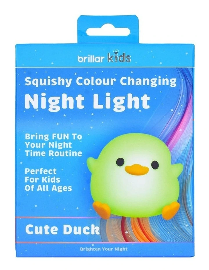Squishy Cute Duck Bedroom Lamp in Green image 1