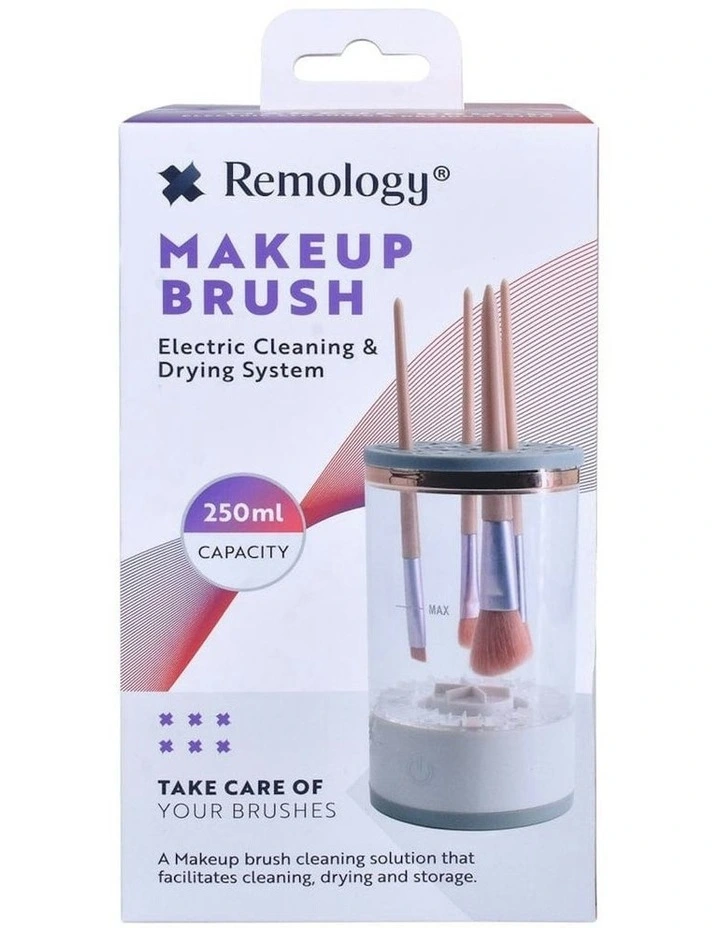 Makeup Brush Cleaning And Drying All-In-One Machine in White image 2