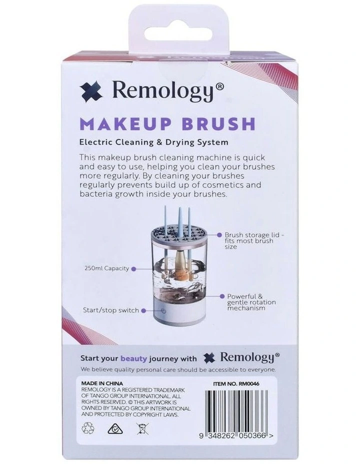 Makeup Brush Cleaning And Drying All-In-One Machine in White image 4