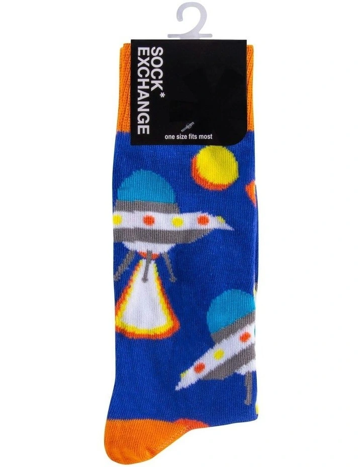 Fashion Novelty Funny Socks 6 Pairs in Multi image 2