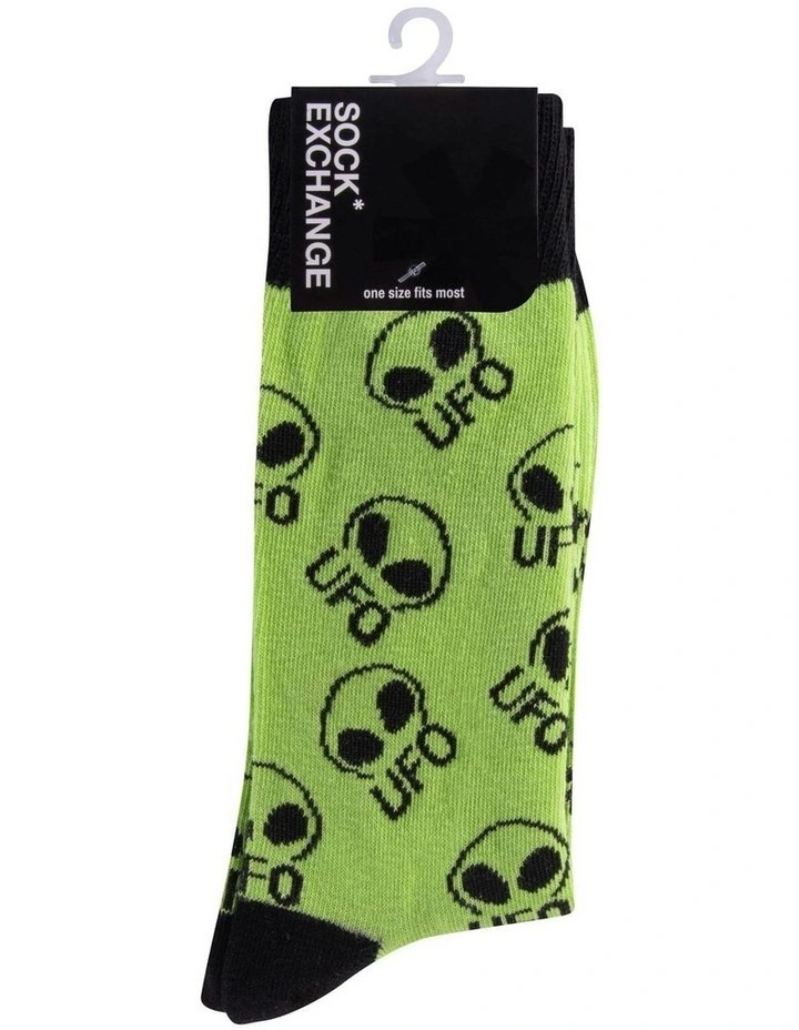 Fashion Novelty Funny Socks 6 Pairs in Multi image 6