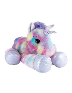 Jumbo Lying Unicorn Plush 105cm