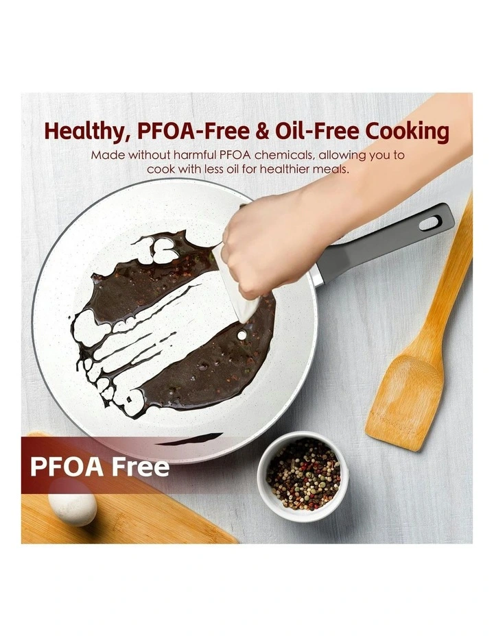 Premium Non-Stick Frypan 32cm in Silver image 5