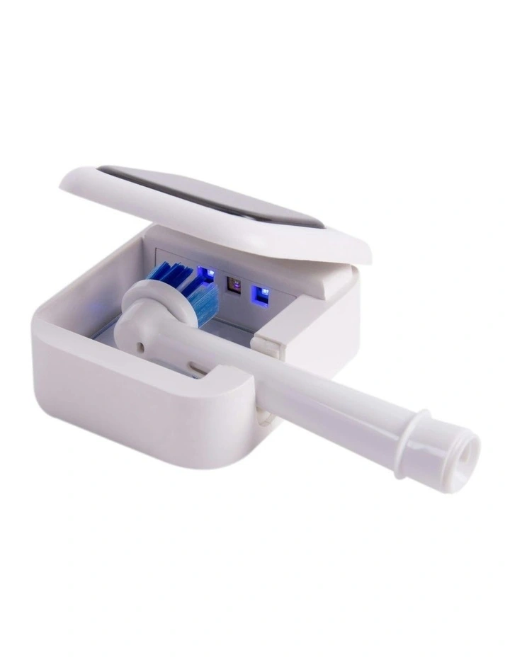 Rechargeable UV Toothbrush Sterilizer 2 Pieces in White image 3