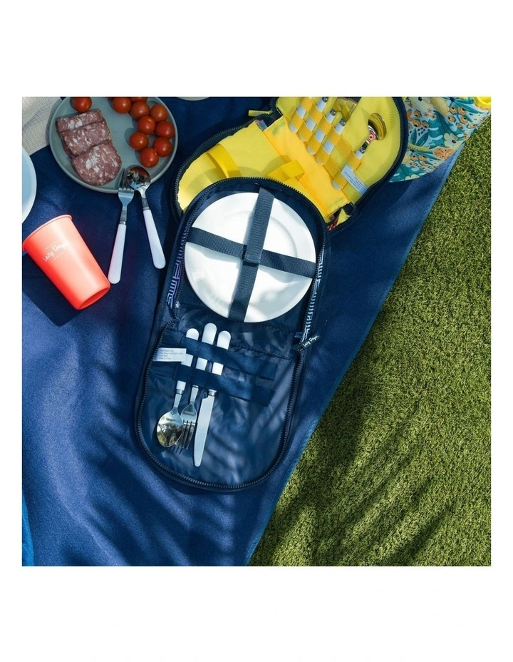 Lazy Dayz Picnic Cutlery Wallet Set Makena image 2