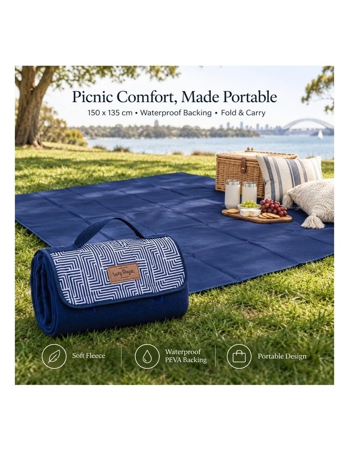 Fleece Picnic Rug Makena image 2