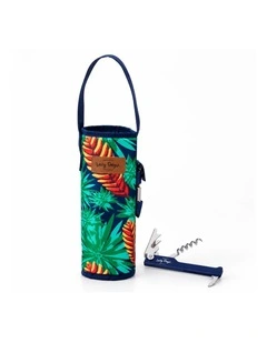 Lazy Dayz Insulated Wine Bottle Tote Mossman