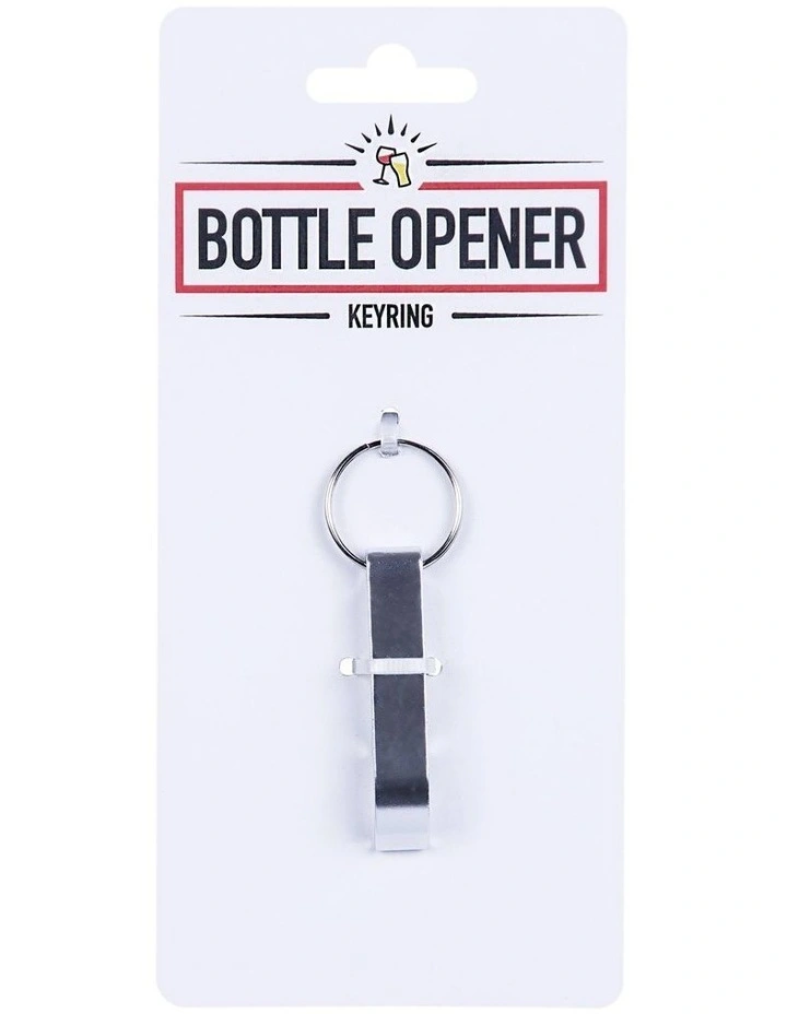 Living Today Keyring Bottle Opener In Silver MYER