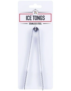 Ice Tongs In Silver