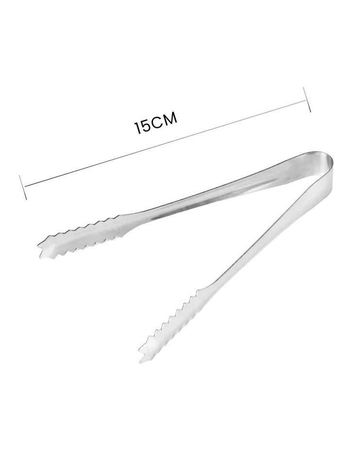 Ice Tongs In Silver image 3