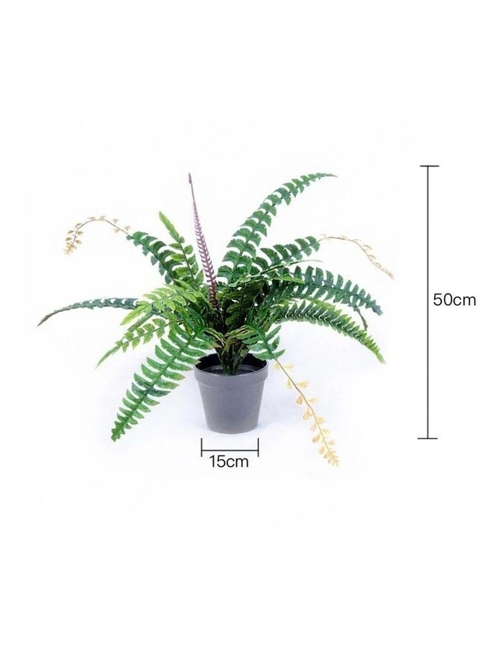 Fern Potted Faux Plant image 2