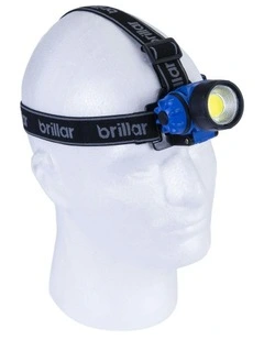 COB LED 3 Mode Adjustable Headlamp in Blue