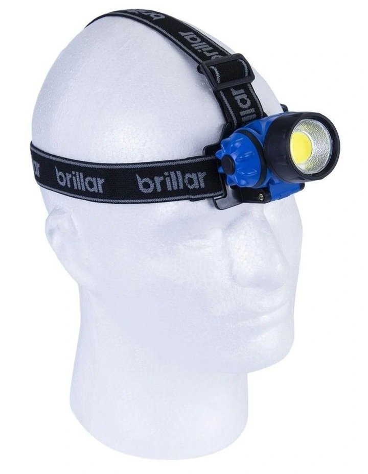 COB LED 3 Mode Adjustable Headlamp in Blue image 6