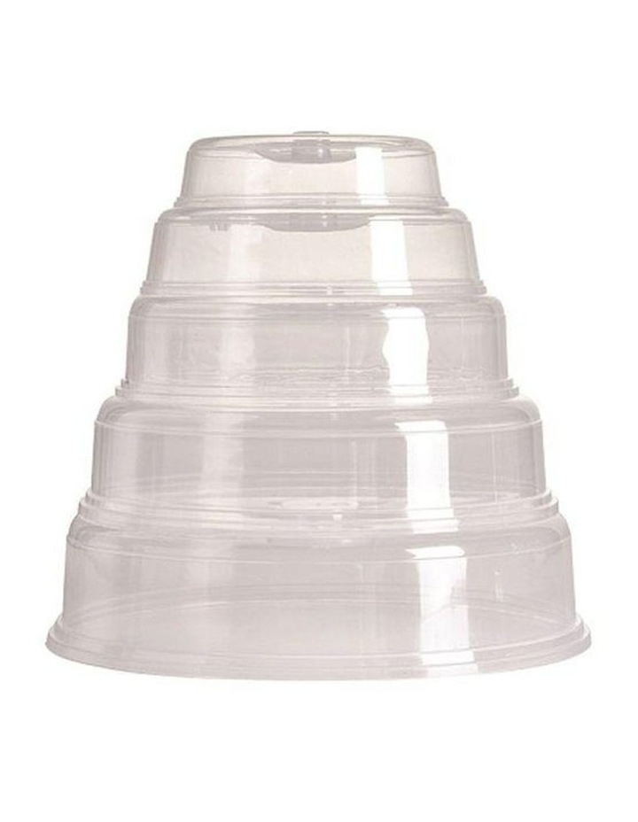 Vented Microwave Cover 5 Pieces Clear