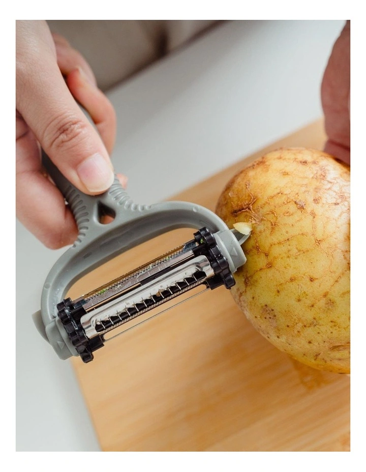 3-in-1 Multifunction Rotary Peeler in Grey image 7