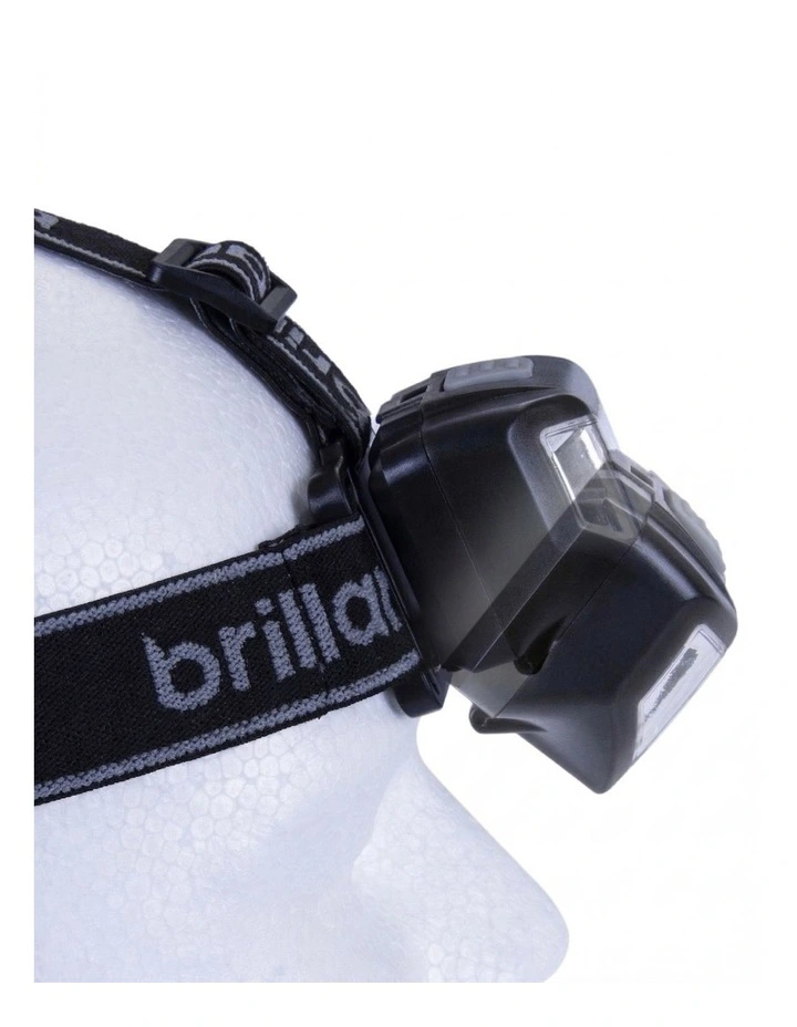 COB LED 5 Mode Adjustable Headlamp in Black image 3