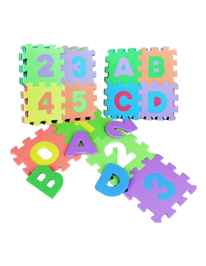 Eva Mini Alphabet and Numbers 36 Pack Assorted