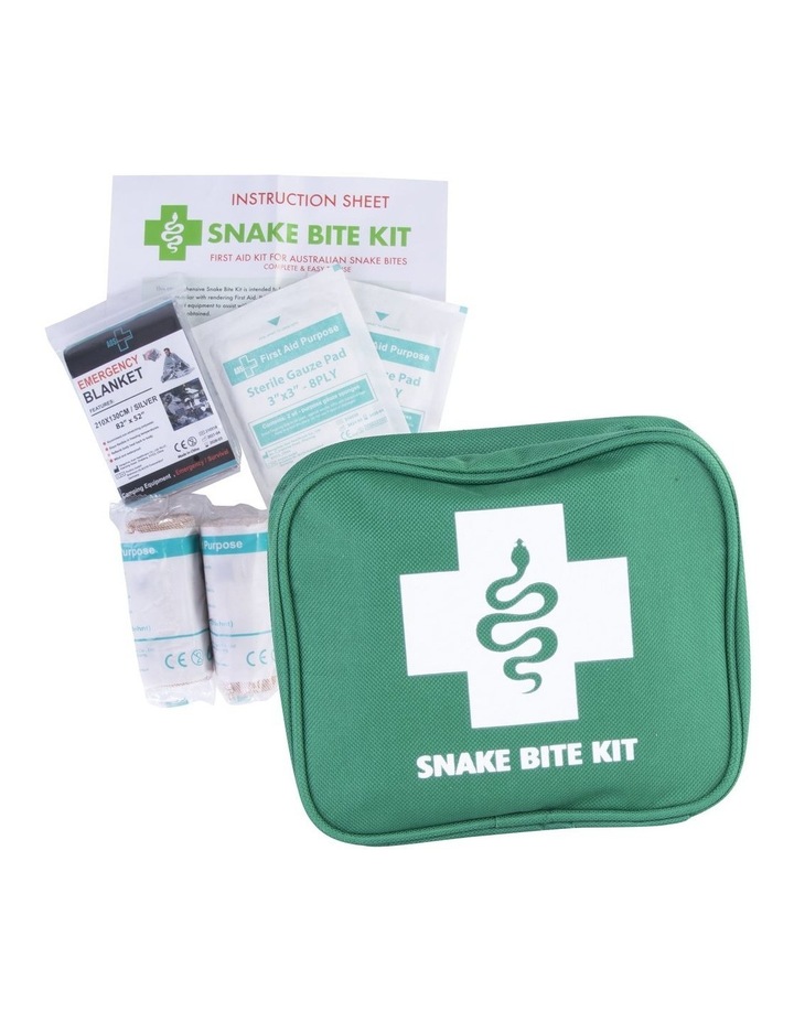 9 Piece Snake Bite First Aid Kit Green