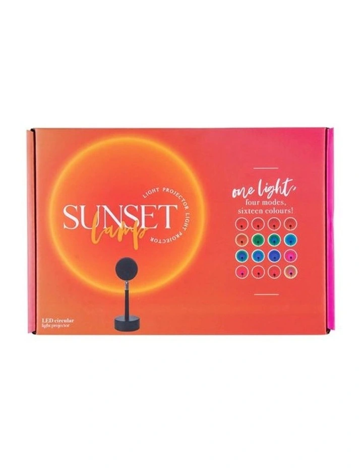 16 Colors LED Sunset Projector Lamp image 5