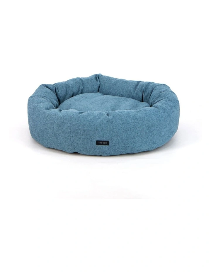 Springtime Cuddler Dog Bed in Teal image 1