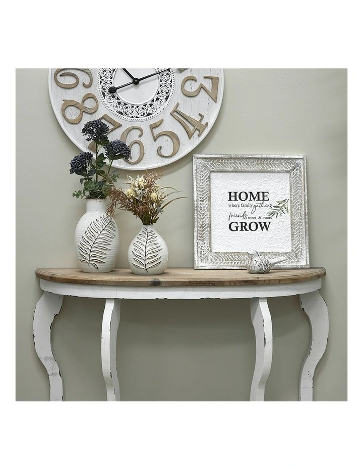 Cast-Iron French Provincial Resting Bird in Distressed White image 5