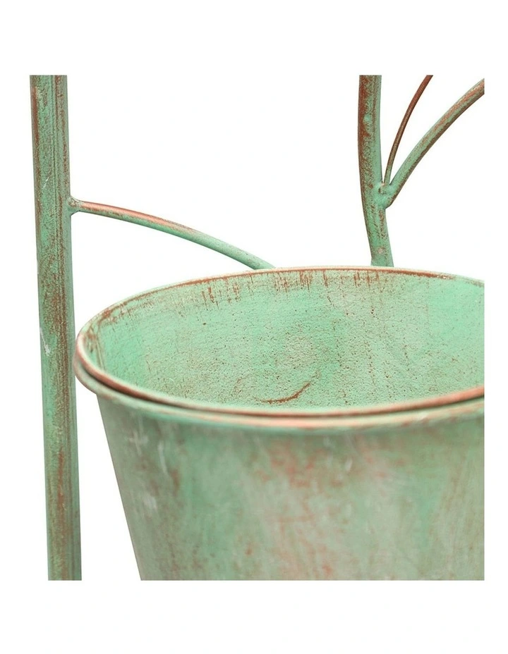 Decorative 5 Piece Pot Planter Garden Stake in Multi image 2