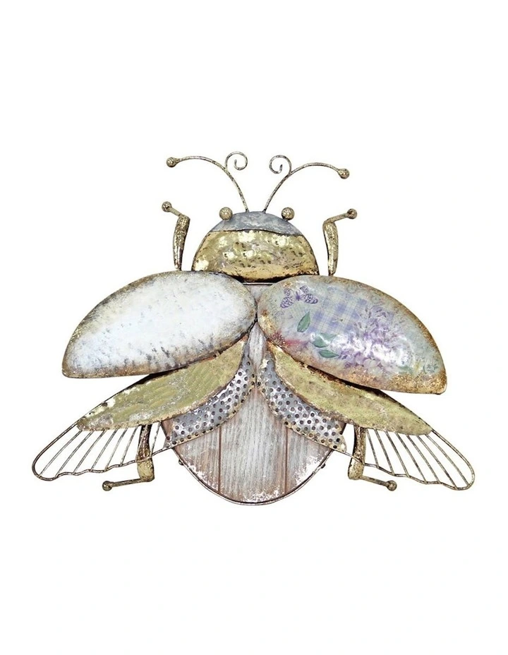 Decorative Beetle Wall Art Decor in Multi image 1