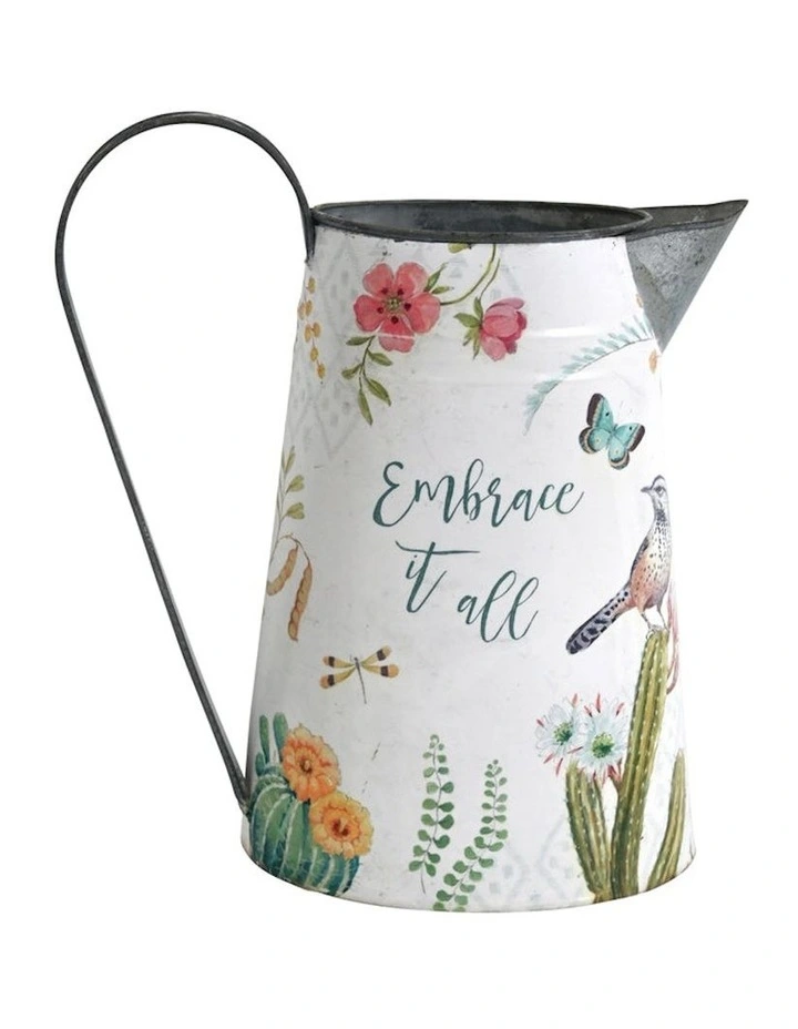 Birds & Butterflies Jug in Multi image 3