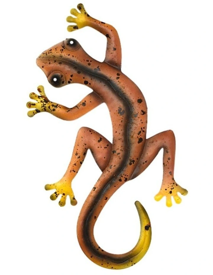 Climbing Gecko Wall Art in Multi image 1