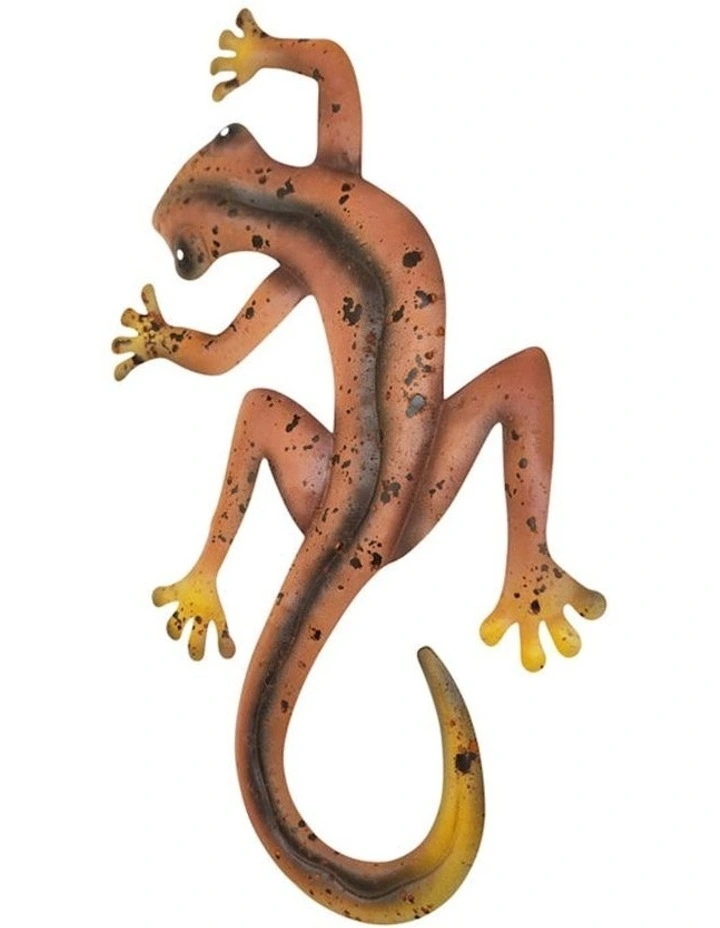 Climbing Gecko Wall Art in Multi image 2