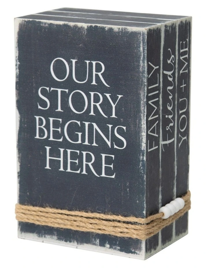 Vintage 'Our Life' Books with Beaded Tassel image 1