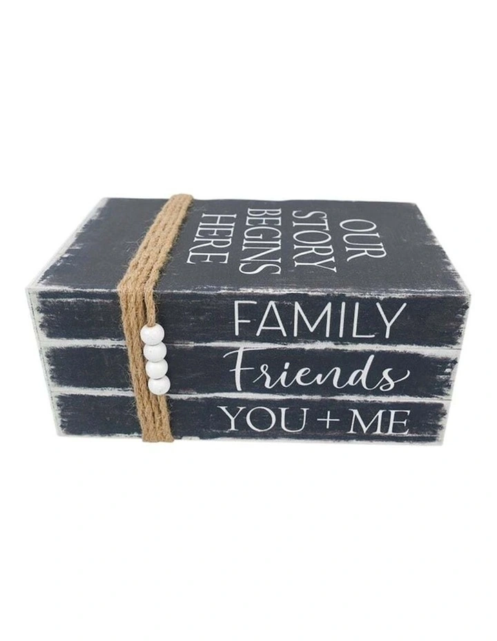 Vintage 'Our Story' Books with Beaded Tassel image 5