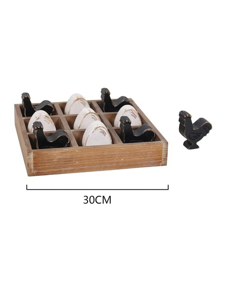 Chicken & Egg Noughts & Crosses Decor Game image 2