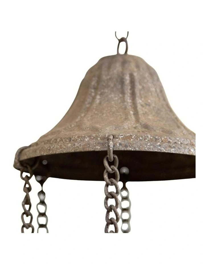 Spiral-Shaped Dragonfly Chime in Brown image 6