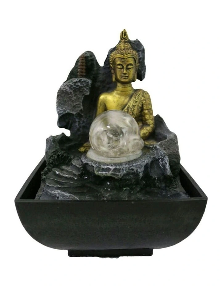 Auric Thai Fountain 13x13x19cm in Multi image 2