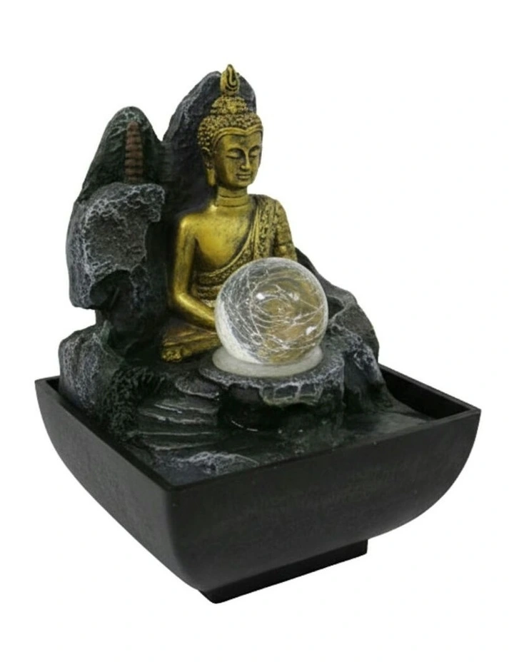 Auric Thai Fountain 13x13x19cm in Multi image 3
