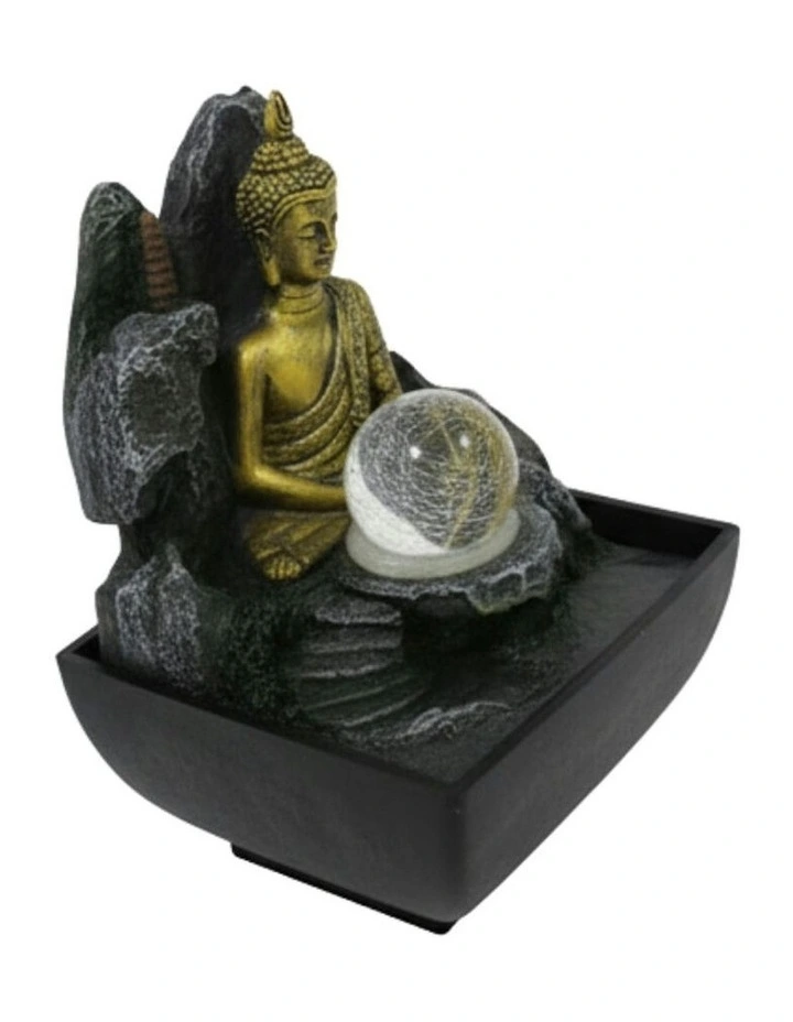 Auric Thai Fountain 13x13x19cm in Multi image 4