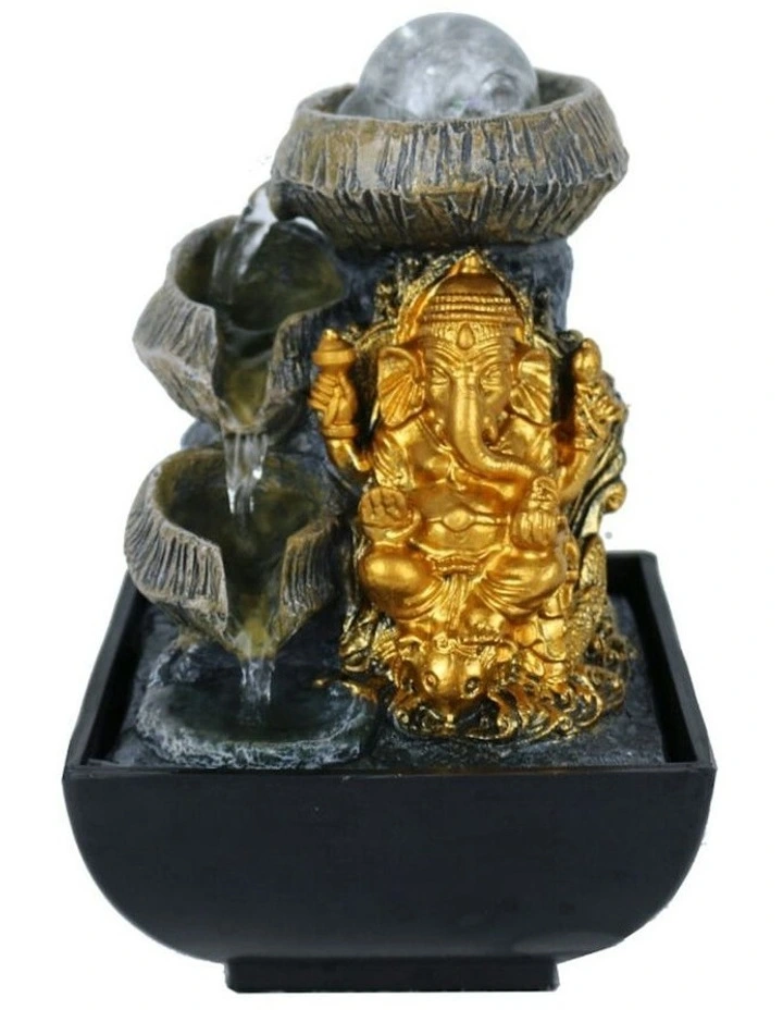 Auric Wisdom Ganesha 14x14x20cm in Multi image 2