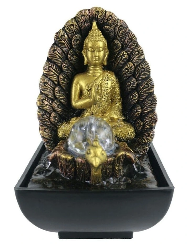 Thai Aura Fountain 13x13x18cm in Multi image 2