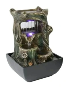 Raining Tree Fountain 13x13x21cm in Multi