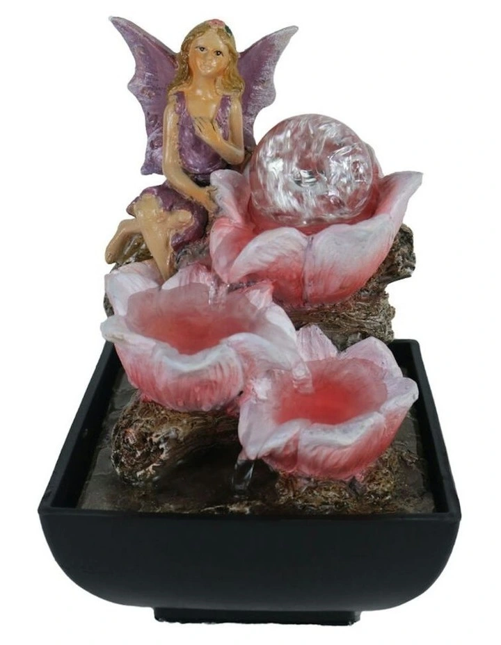 Floret Fairy Fountain 13x13x18cm in Multi image 2