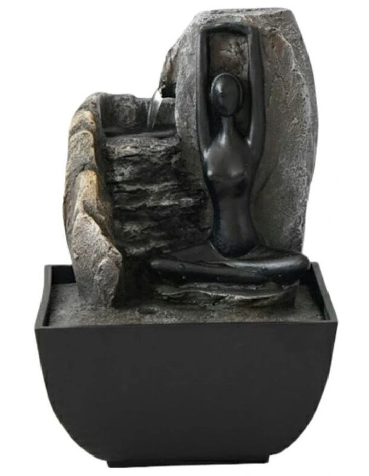 Yoga Trickle Fountain 14x14x18cm in Multi image 1