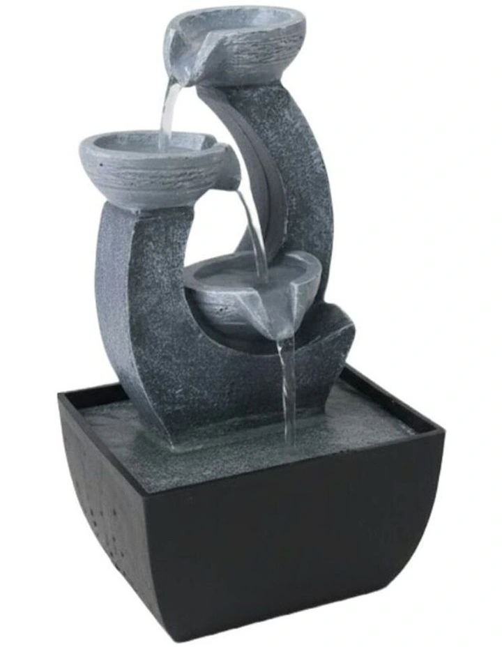 Pillar Pots Fountain 14x14x22cm in Multi image 1