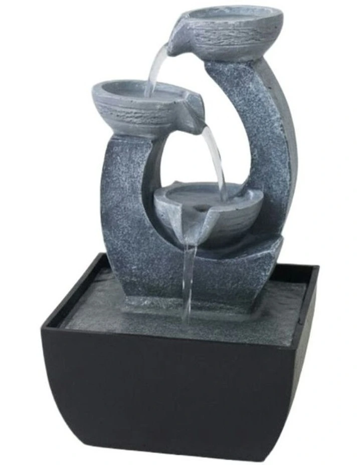 Pillar Pots Fountain 14x14x22cm in Multi image 3